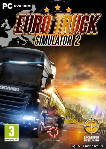 Euro Truck Simulator 2 + Truck Sim Map 3.3 Mod - скачать через торрент игру